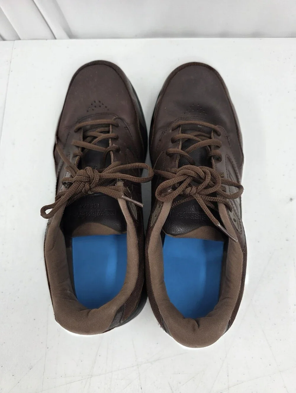 New Balance 928v3 Brown Leather Walking Shoes Men's Size 11 2E Wide MW928BR3.